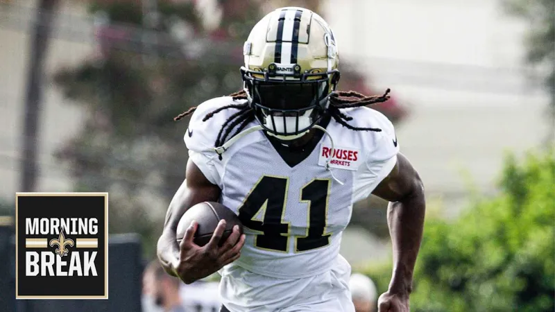 Morning Break: Saints run game shines at training camp, Drew Brees Hall of Fame legacy celebrated
