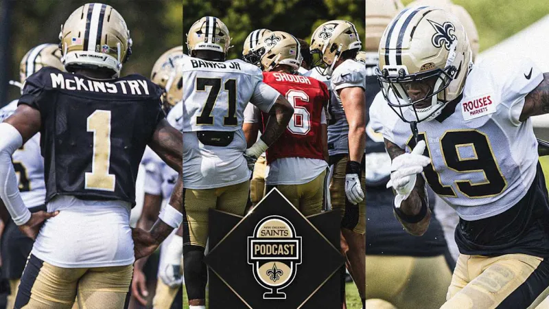 Training Camp Recap on the Saints Podcast | Aug. 6, 2026
