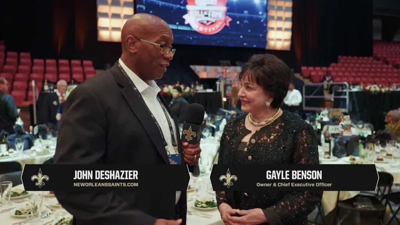 Gayle Benson on Drew Brees' Hall of Fame induction | Saints in Canton