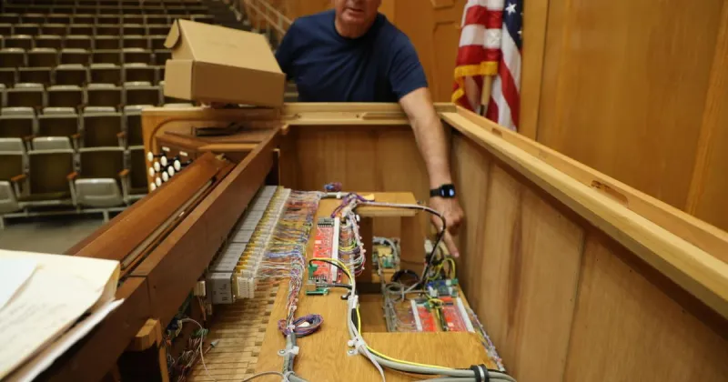 Northwestern State University's pipe organ sings once again