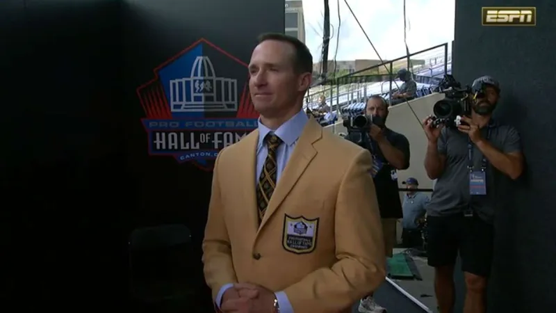 Sean Payton presents Drew Brees 2026 Hall of Fame