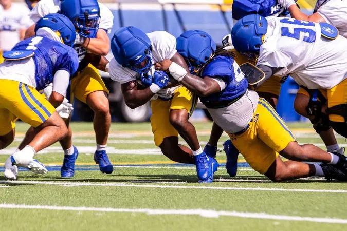 First fall scrimmage in the books for McNeese
