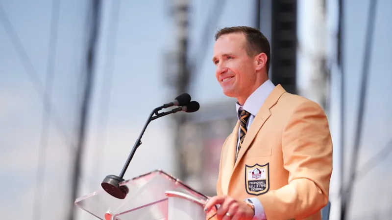 Drew Brees' full Hall of Fame speech