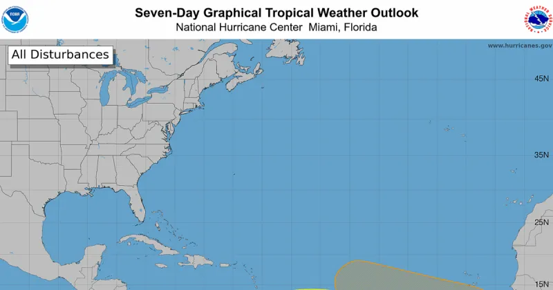 Hurricane forecasters continue tracking two Atlantic disturbances near Africa
