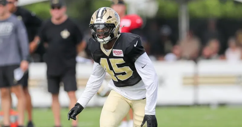 'A little different.' Deion Jones still needs a minute to get used to playing for the Saints