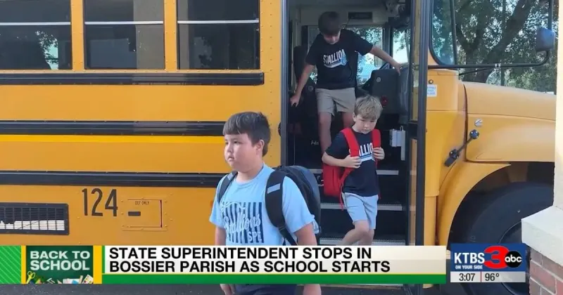 State education superintendent meets with regional school leaders in Bossier City