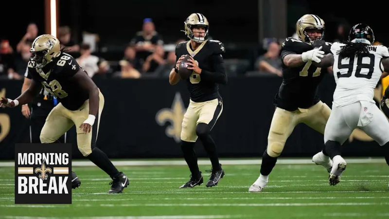Morning Break: Drew Brees inspires current Saints, preseason opener approaches