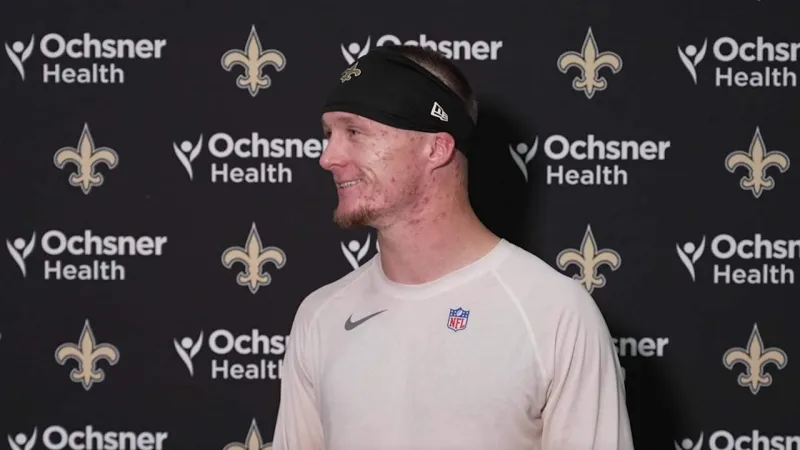 Jayden Price on star role, playing QB in high school | Saints Training Camp 2026