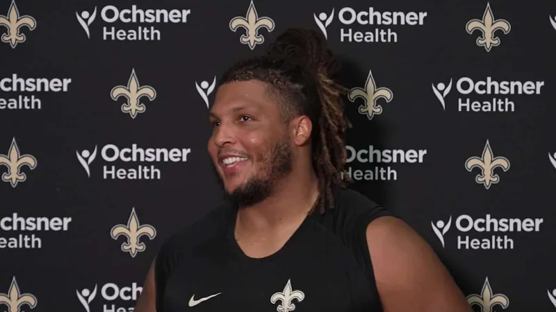 Khristian Boyd on development, Chase Young | Saints Training Camp 2026