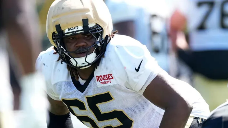 New Orleans Saints rookie guard Jeremiah Wright poised for action in joint practices, preseason games