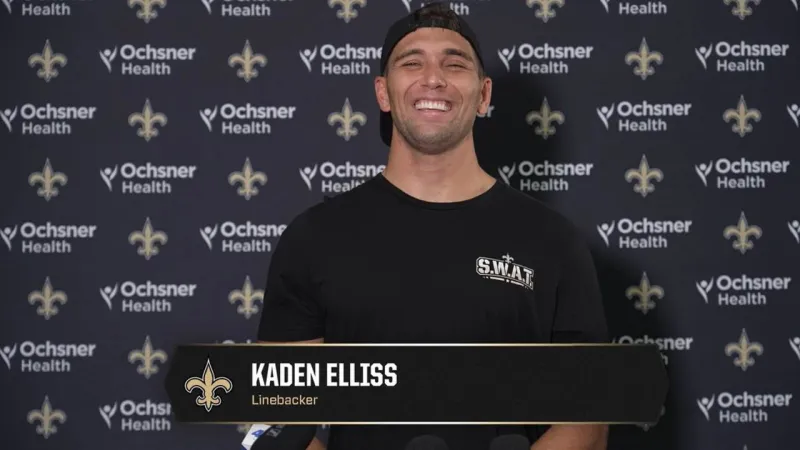 Kaden Elliss on unified defense, Brandon Staley | Saints Training Camp 2026