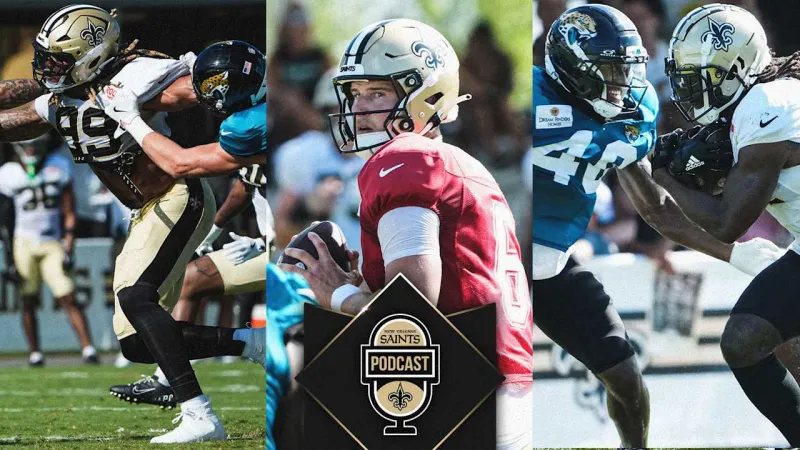 Saints-Jaguars Joint Practice Recap on the Saints Podcast | Aug. 13, 2026