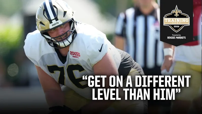 Saints Guard David Edwards MIC'D UP at Saints Training Camp