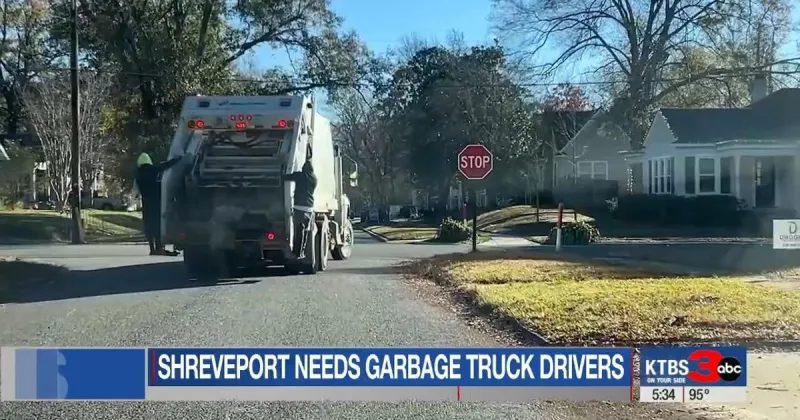 Shreveport garbage collection delays tied to shortage of CDL drivers