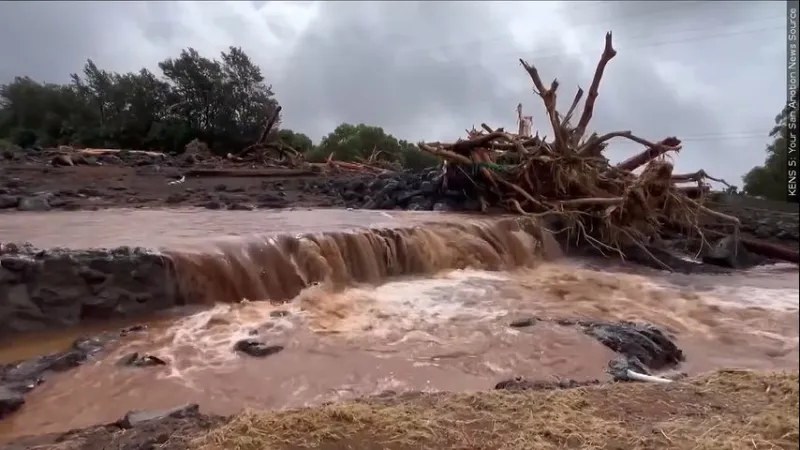 Muddy cleanup ahead as Tropical Storm Lala moves west of Hawaii