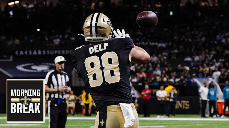 Morning Break: Oscar Delp scores in NFL debut, Saints look ahead to second preseason game