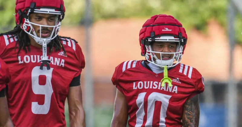 UL's receivers still injured, but coach likes how colleagues are stepping up