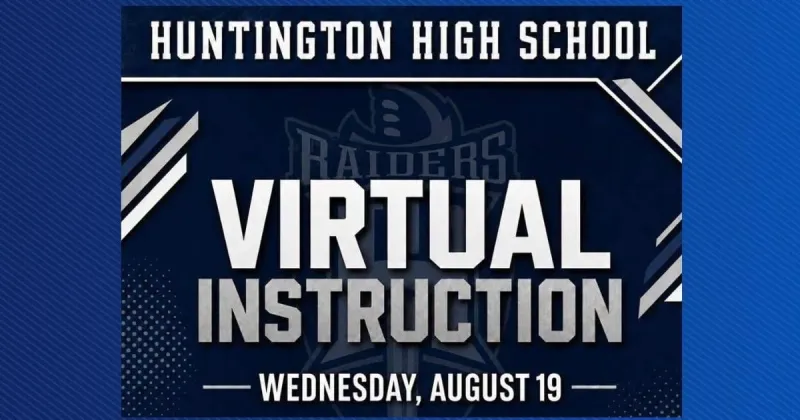 Huntington High School moves to virtual learning Wednesday
