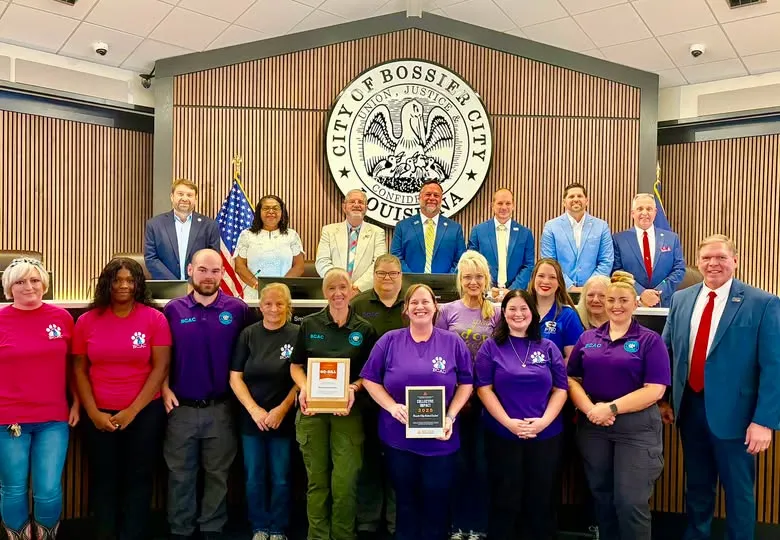 Bossier City Council Recognizes Animal Advocates for Rescue Efforts