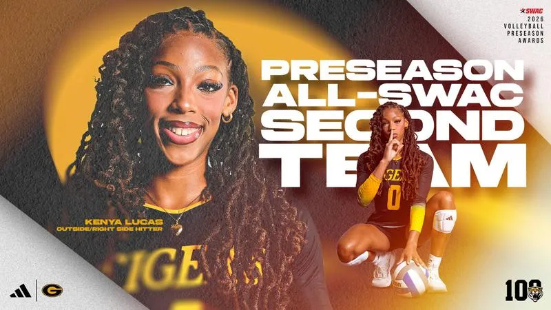 Lucas Earns Preseason All-SWAC Second-Team Honors