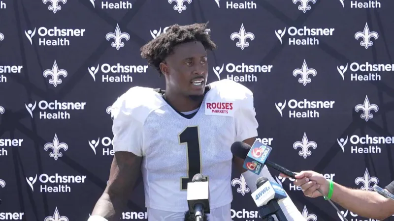 Kool-Aid McKinstry on practicing vs. Rams receivers, camp opportunities | Saints Training Camp 2026
