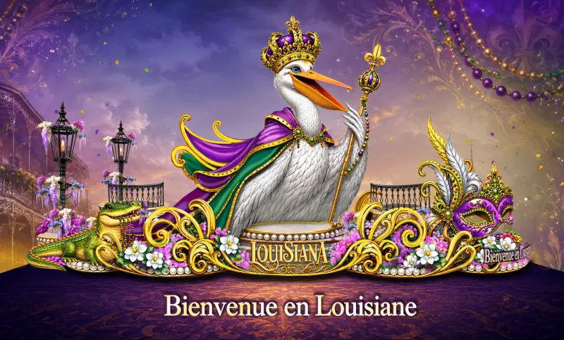 LOUISIANA TO "WELCOME" VISITORS BY SHOWCASING ITS UNIQUE SPIRIT AT THE 2027 TOURNAMENT OF ROSES IN PASADENA, CALIFORNIA