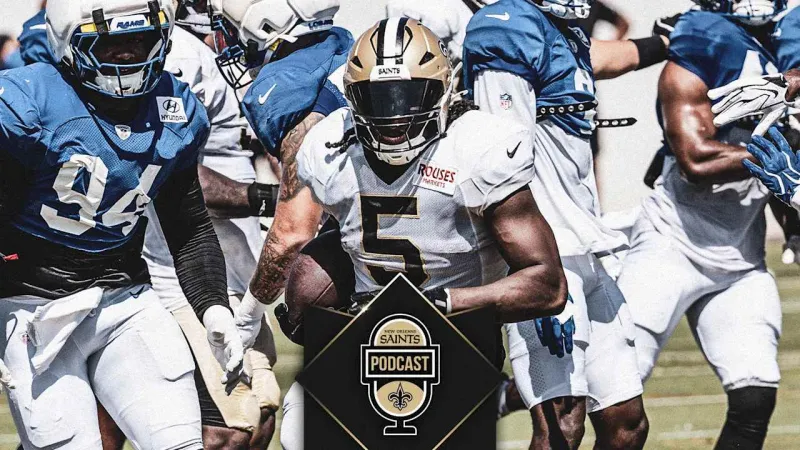 Saints-Rams Joint Practice Recap on the Saints Podcast | Aug. 20, 2026