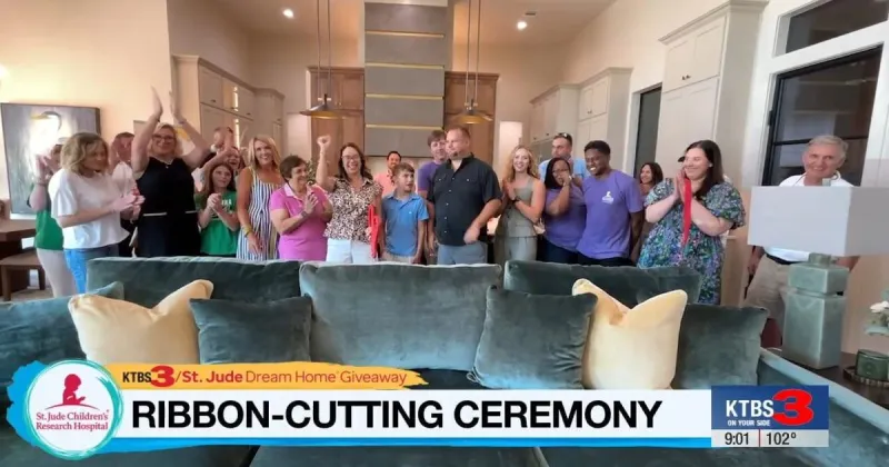 Bossier City home unveiled for 2026 KTBS 3 St. Jude Dream Home Giveaway