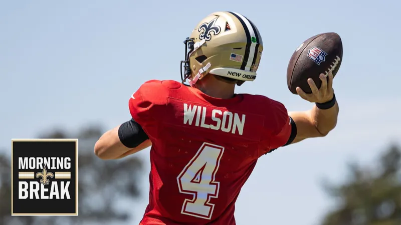 Morning Break: Zach Wilson draws praise, Saints look ahead to Rams matchup