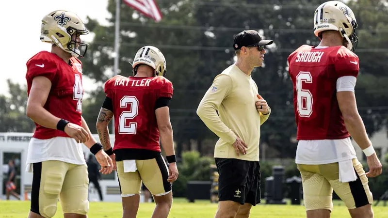 Zach Wilson, Spencer Rattler attempting to solidify backup quarterback spot for New Orleans Saints