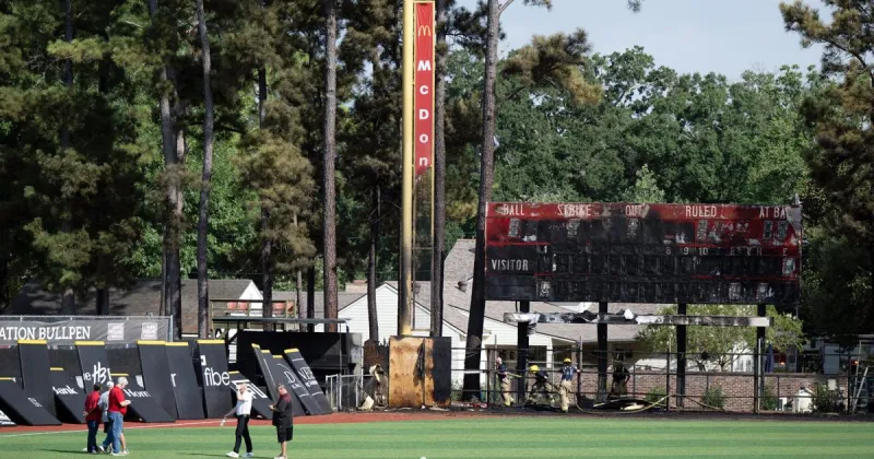Here's what was damaged in fire at UL baseball's Tigue Moore Field