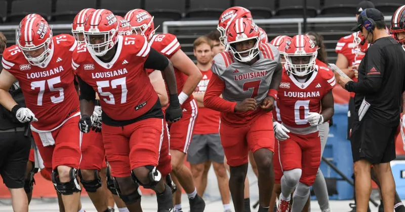 UL's embattled offensive line rejuvenated and ready to be physical