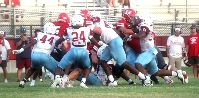 Photo gallery: Haughton vs. Minden scrimmage