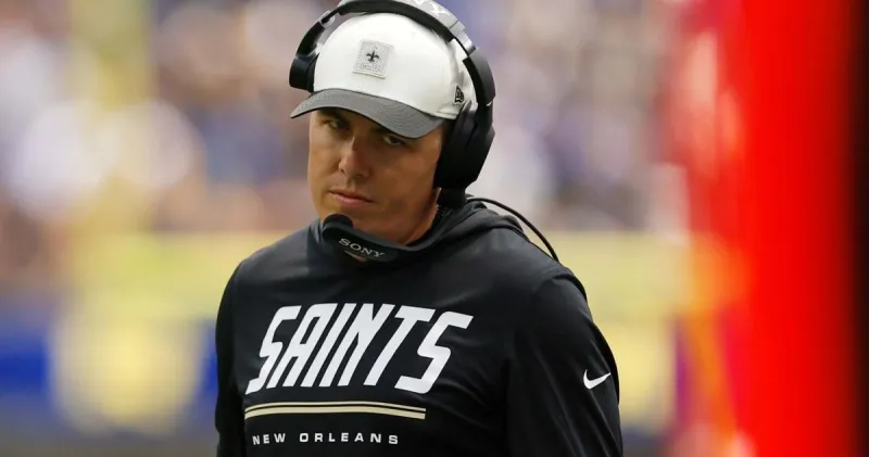 Saints coach Kellen Moore chalked his team's dozen penalties up to a 'lack of discipline'