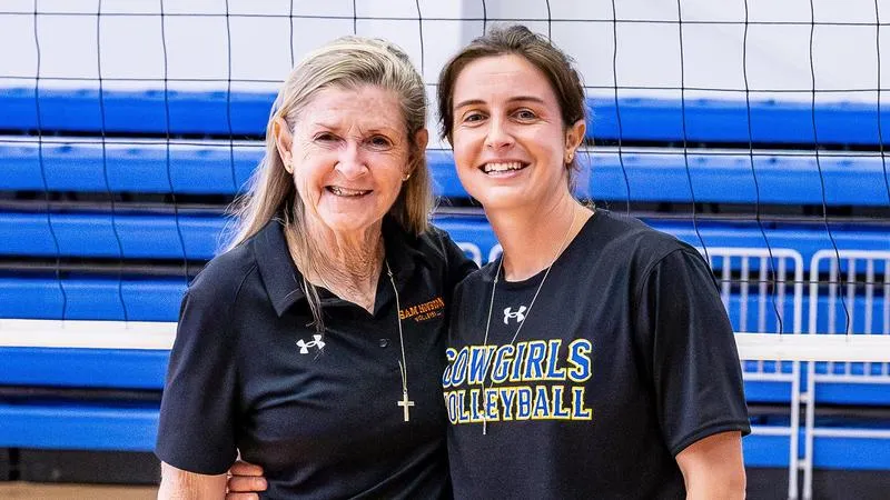 Mother-Daughter D1 Head Volleyball Coaching Duo...The Gray's