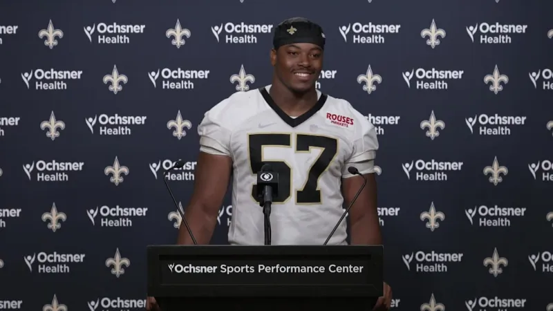 Myles Cole on switching positions, defensive scheme | Saints Training Camp 2026
