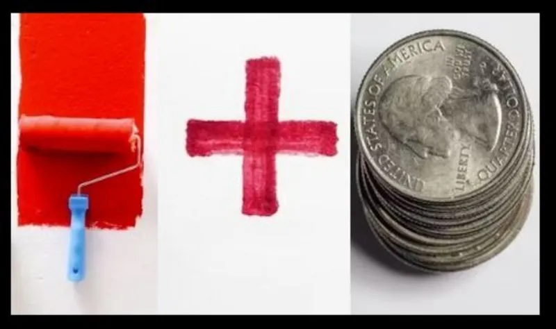 Red Painted Quarter In Your Change? What That Means