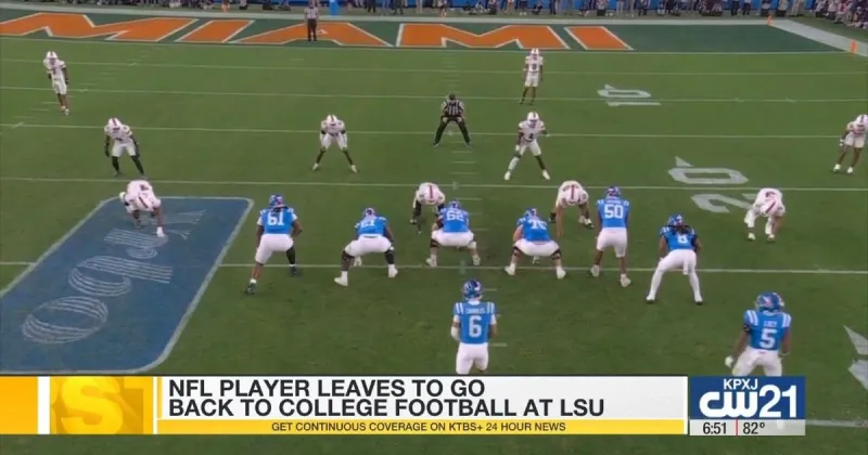 After a stop in the NFL, Dae'Quan Wright could be heading back to LSU thanks to court order
