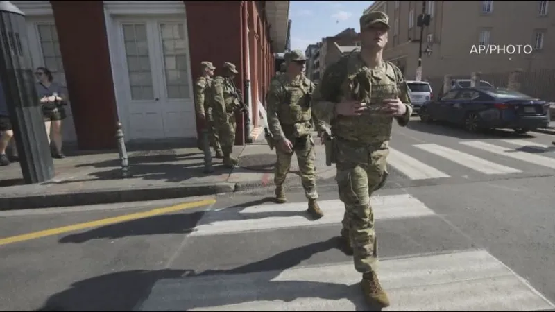 Louisiana National Guard ends deployment in New Orleans after eight months patrolling French Quarter