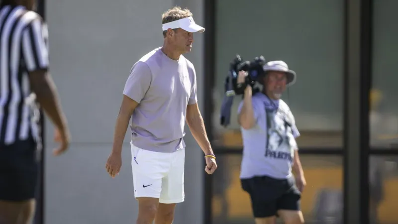 Lane Kiffin defends move to add NFL players to LSU team. 'This is a very unique circumstance.'