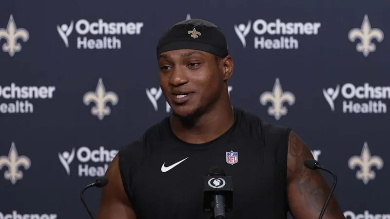 Zamir White on trade to Saints | Saints Training Camp 2026
