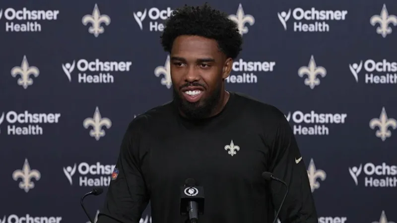 Fadil Diggs on Carl Granderson, experience in Brandon Staley's defense | Saints Training Camp 2026
