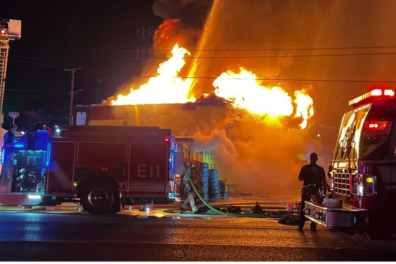 Overnight fire impacts busy stretch of Johnston Street