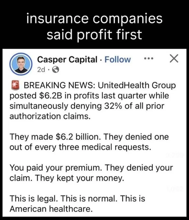 UnitedHealthcare quietly gobbles up smaller Peoples Health; UHC has long history of industry-high denial rates for care