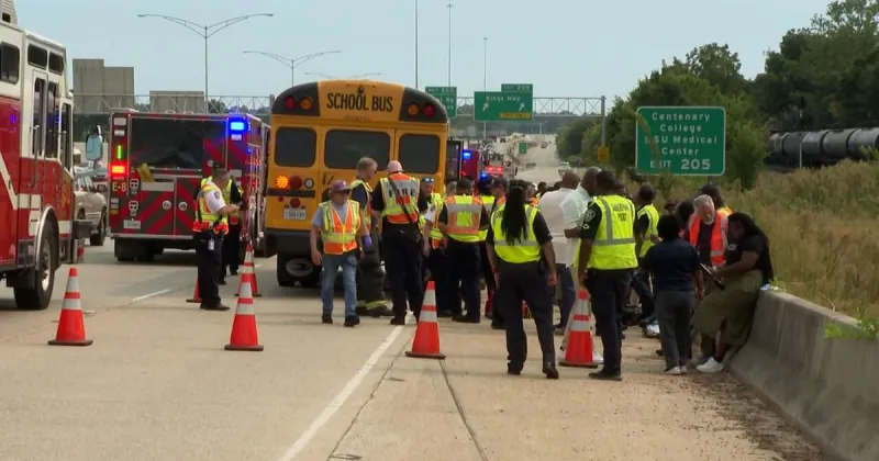 School bus crash in Shreveport prompts police, school investigations