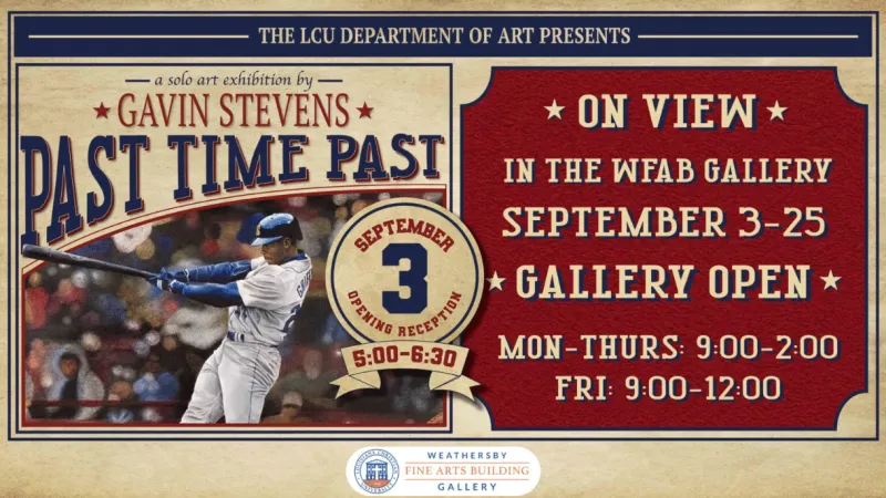 Louisiana Baptists' Stevens to headline LCU's first art show of semester