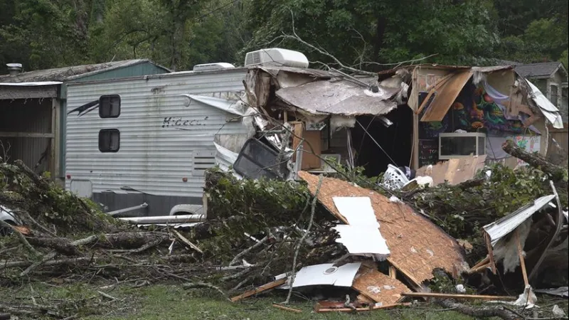1 woman dead, several trees down, and thousands of power outages reported after Thursday storms