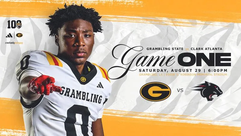 Grambling State Set for Season Opener versus Clark-Atlanta