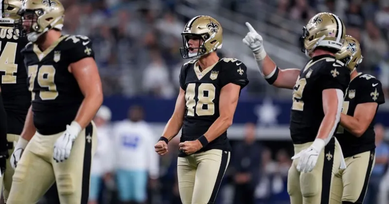 With the game on the line, the Saints turned to their newest kicker. What happens next?