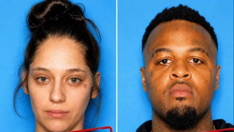2 arrested after allegedly stabbing a person during an armed robbery in Morgan City